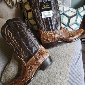 Men’s Python Boots